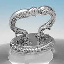 Antique Sterling Silver Meat Dish Cover - Paul Storr, hallmarked in 1807 London - George III - Thumbnail 8