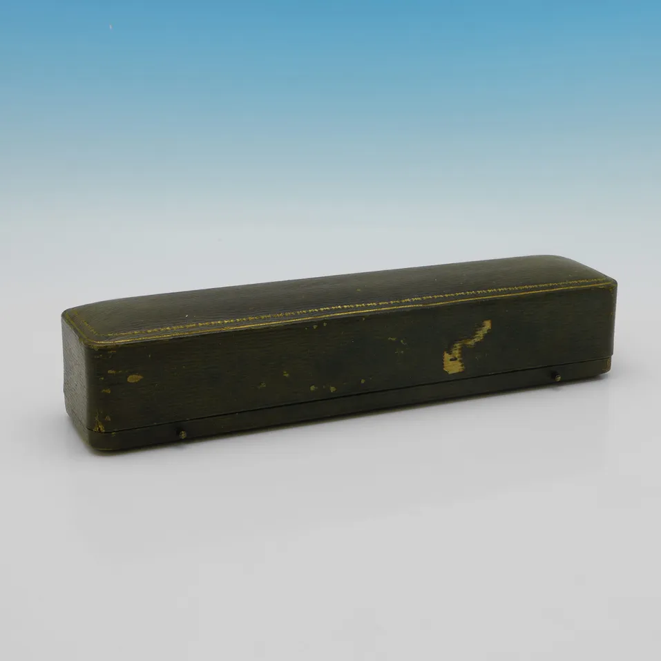 Antique Sterling Silver & Tortoiseshell Set of 6 Menu Holders - E. S. Barnsley & Co., hallmarked in 1911 Birmingham - George V - Image 7