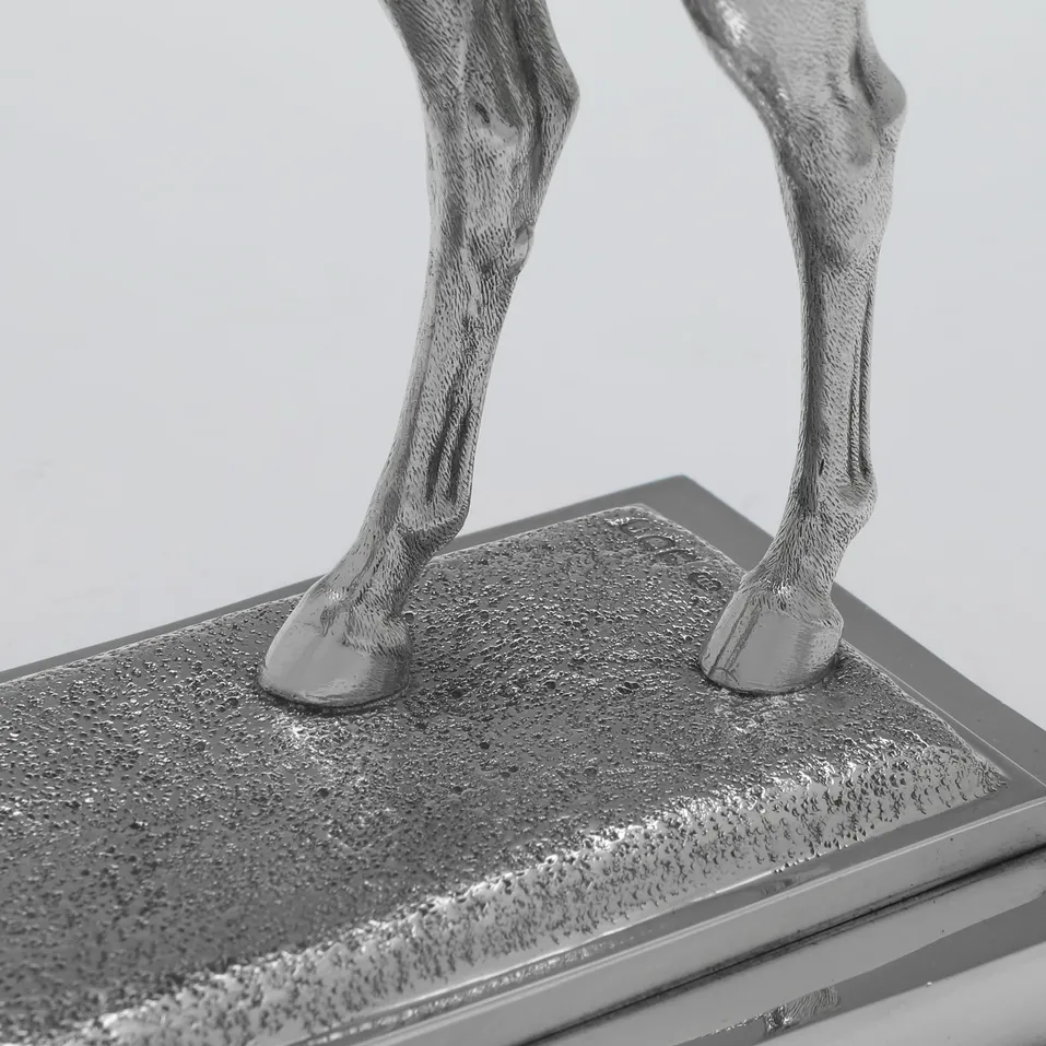 Antique Sterling Silver Horse Model - Henry Lewis, hallmarked in 1901 London - Edwardian - Image 5