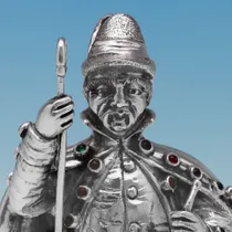 Antique Sterling Silver Model - Edwin Thompson Bryant, hallmarked in 1902 London - Edwardian - Thumbnail 4