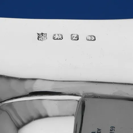 Antique Sterling Silver Model of a Shoe - Nathan & Hayes, hallmarked in 1899 Birmingham - Victorian - Image 4
