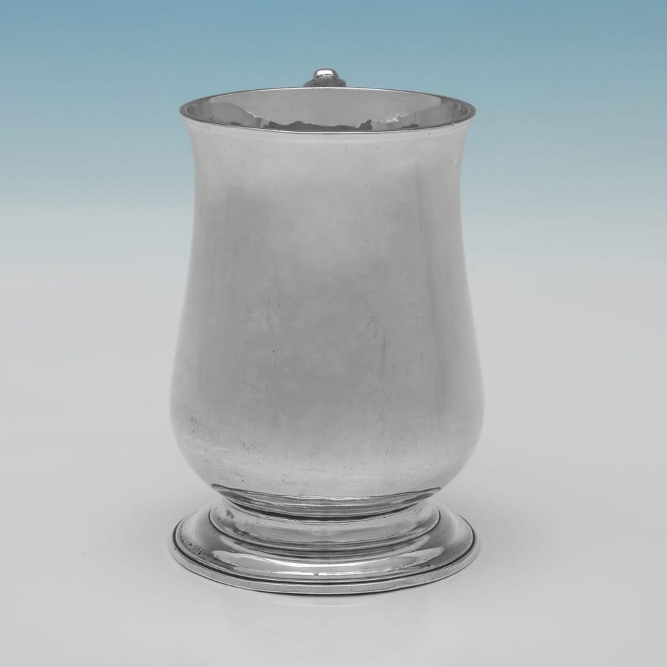 Antique Sterling Silver Mug - William Cripps, hallmarked in 1762 London - George III - Image 2