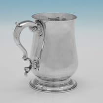 Antique Sterling Silver Mug - William Cripps, hallmarked in 1762 London - George III - Thumbnail 3