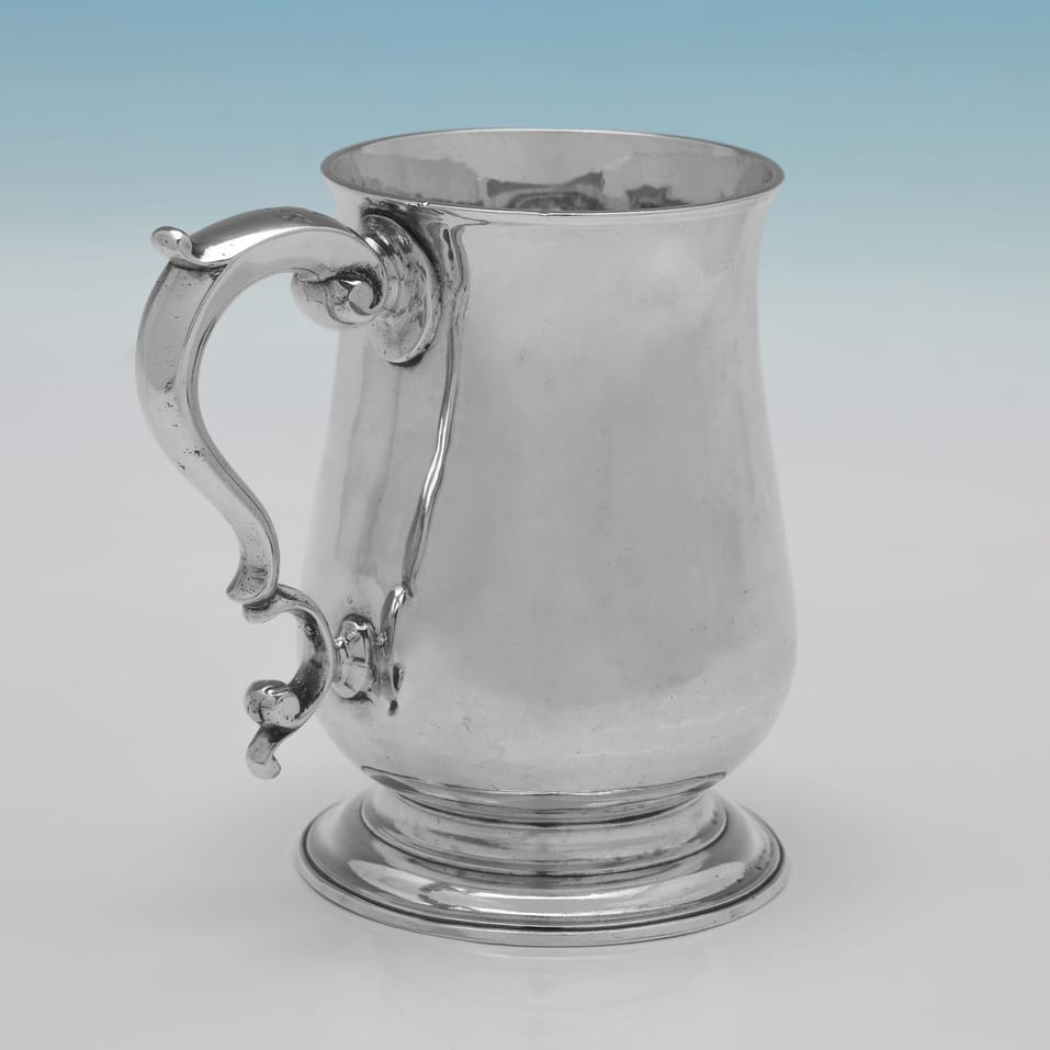 Antique Sterling Silver Mug - William Cripps, hallmarked in 1762 London - George III - Image 3