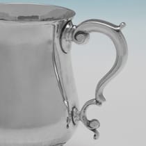 Antique Sterling Silver Mug - William Cripps, hallmarked in 1762 London - George III - Thumbnail 4