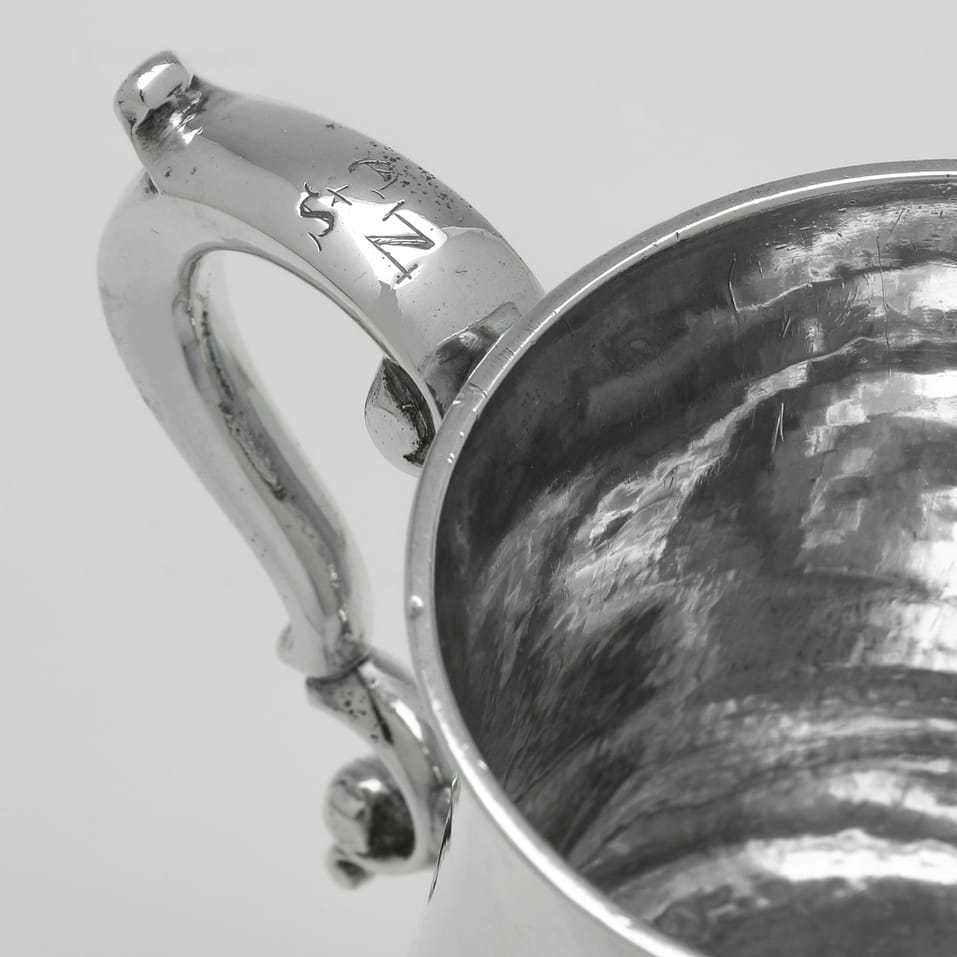 Antique Sterling Silver Mug - William Cripps, hallmarked in 1762 London - George III - Image 5