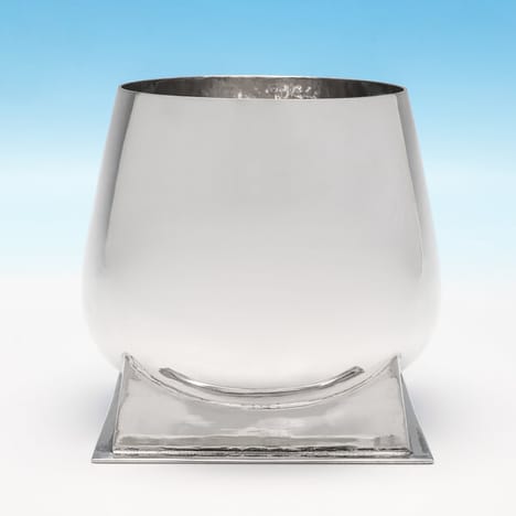 Sterling Silver Art Deco Mug - Charles Boyton, hallmarked in 1936 London - Edward VIII - Image 3