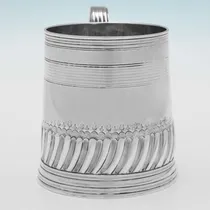 Antique Britannia Standard Silver Mug - John Porter, hallmarked in 1699 London - William III - Thumbnail 3