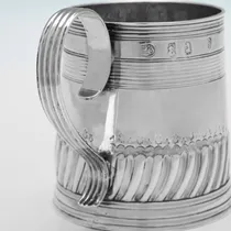 Antique Britannia Standard Silver Mug - John Porter, hallmarked in 1699 London - William III - Thumbnail 4