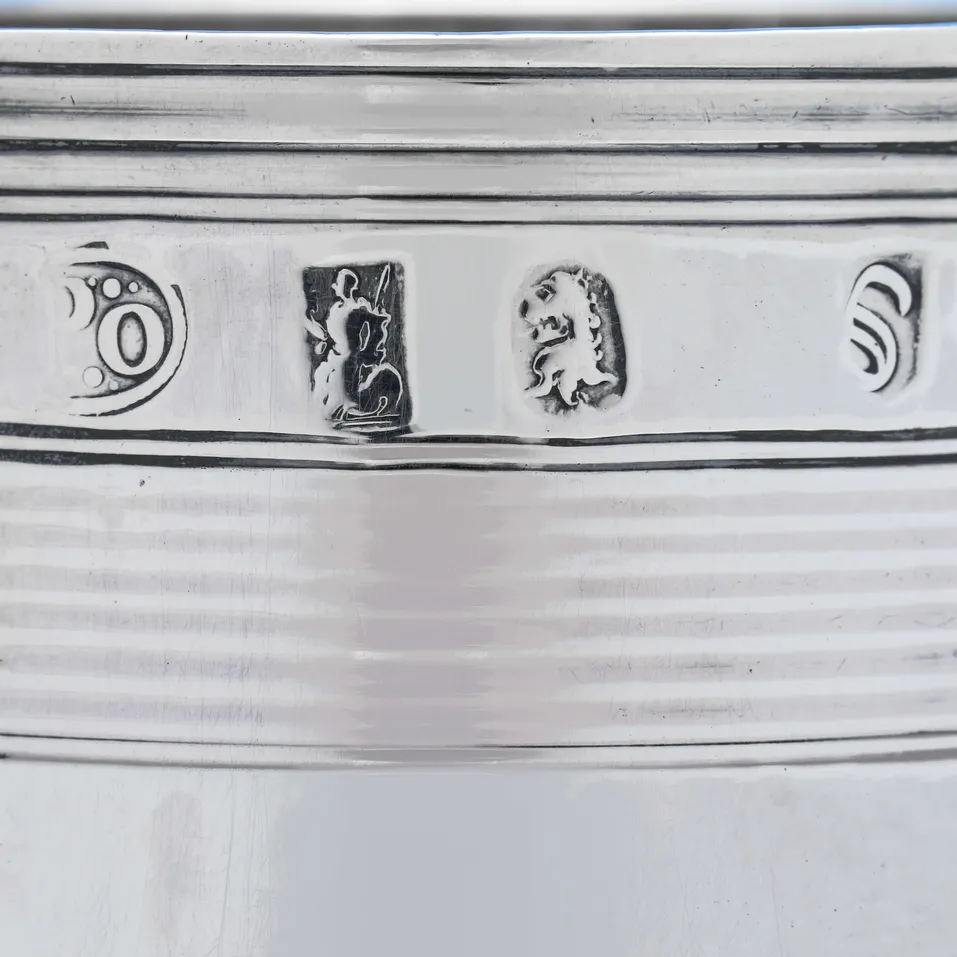 Antique Britannia Standard Silver Mug - John Porter, hallmarked in 1699 London - William III - Image 5