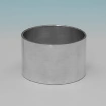 Sterling Silver Napkin Rings - H. Phillips, hallmarked in 1926 London - George V - Thumbnail 3