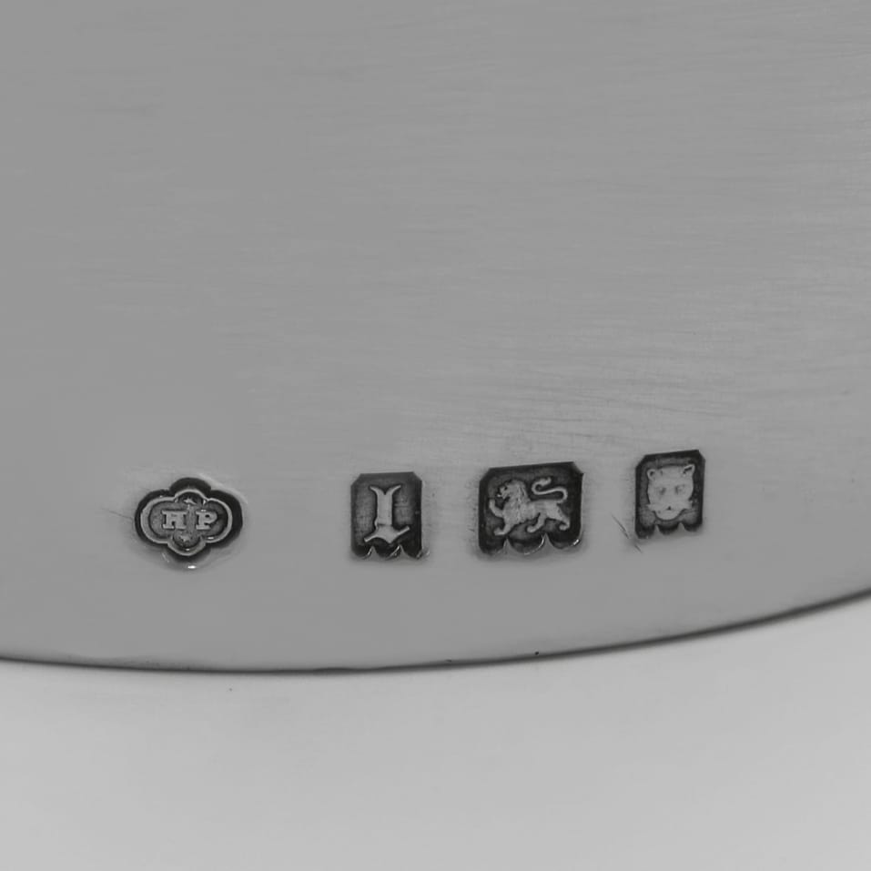 Sterling Silver Napkin Rings - H. Phillips, hallmarked in 1926 London - George V - Image 5