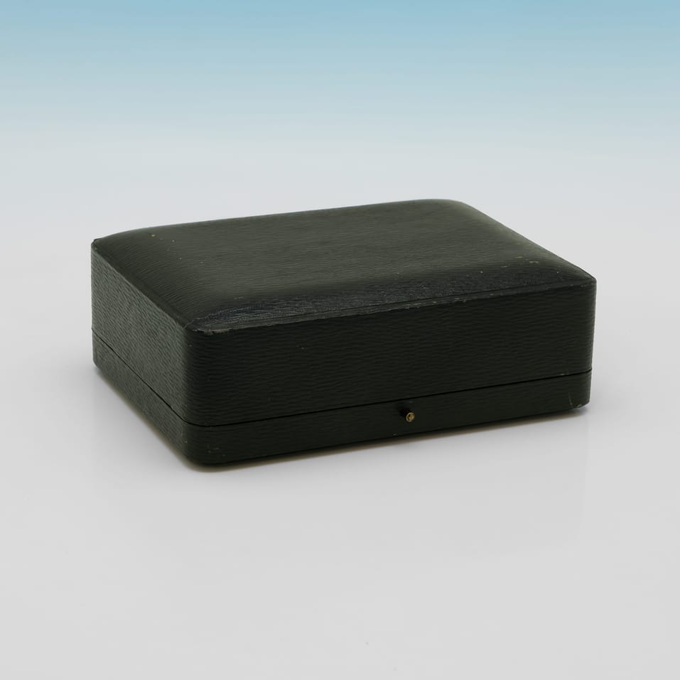 Antique Sterling Silver Set of 6 Napkin Rings - A. E. Jones, hallmarked in 1908 Birmingham - Edwardian - Image 6