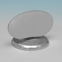 Sterling Silver Set of 8 Place Card Holders - Marlow Brothers, hallmarked in 2000 London - Elizabeth II - Thumbnail 3