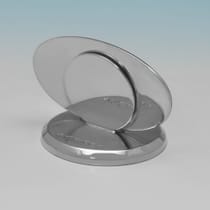 Sterling Silver Set of 8 Place Card Holders - Marlow Brothers, hallmarked in 2000 London - Elizabeth II - Thumbnail 4