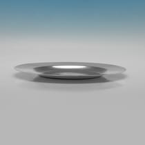 Antique Sterling Silver Set of 12 Plates - Francis Higgins, hallmarked in 1904 London - Edwardian - Thumbnail 4