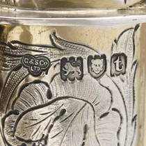 Antique Sterling Silver Porringer - Goldsmiths & Silversmiths Co., hallmarked in 1914 London - George V - Thumbnail 6