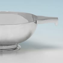 Sterling Silver Quaich - Richard Comyns, hallmarked in 1933 London - George V - Thumbnail 3