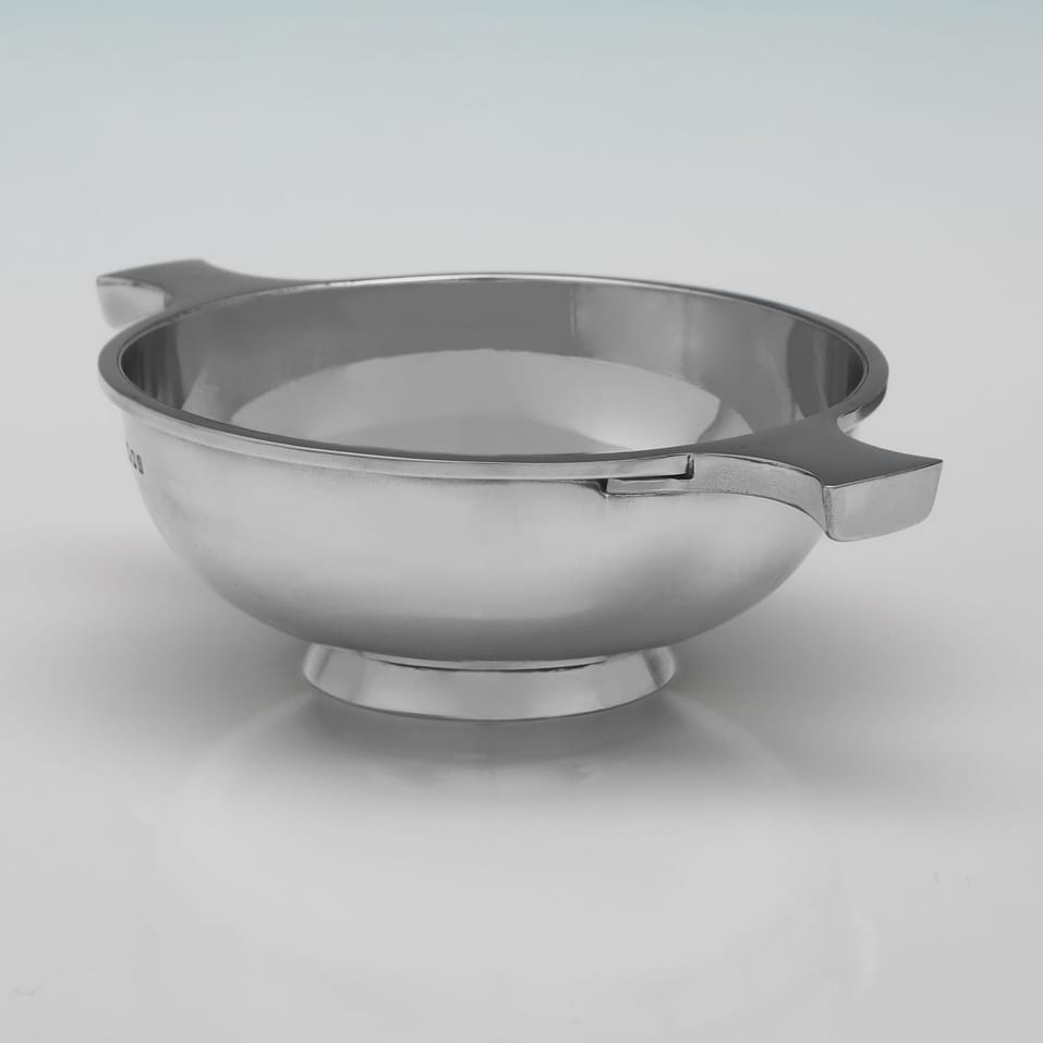 Sterling Silver Quaich - L. A. Crichton, hallmarked in 1932 London - George V - Image 2