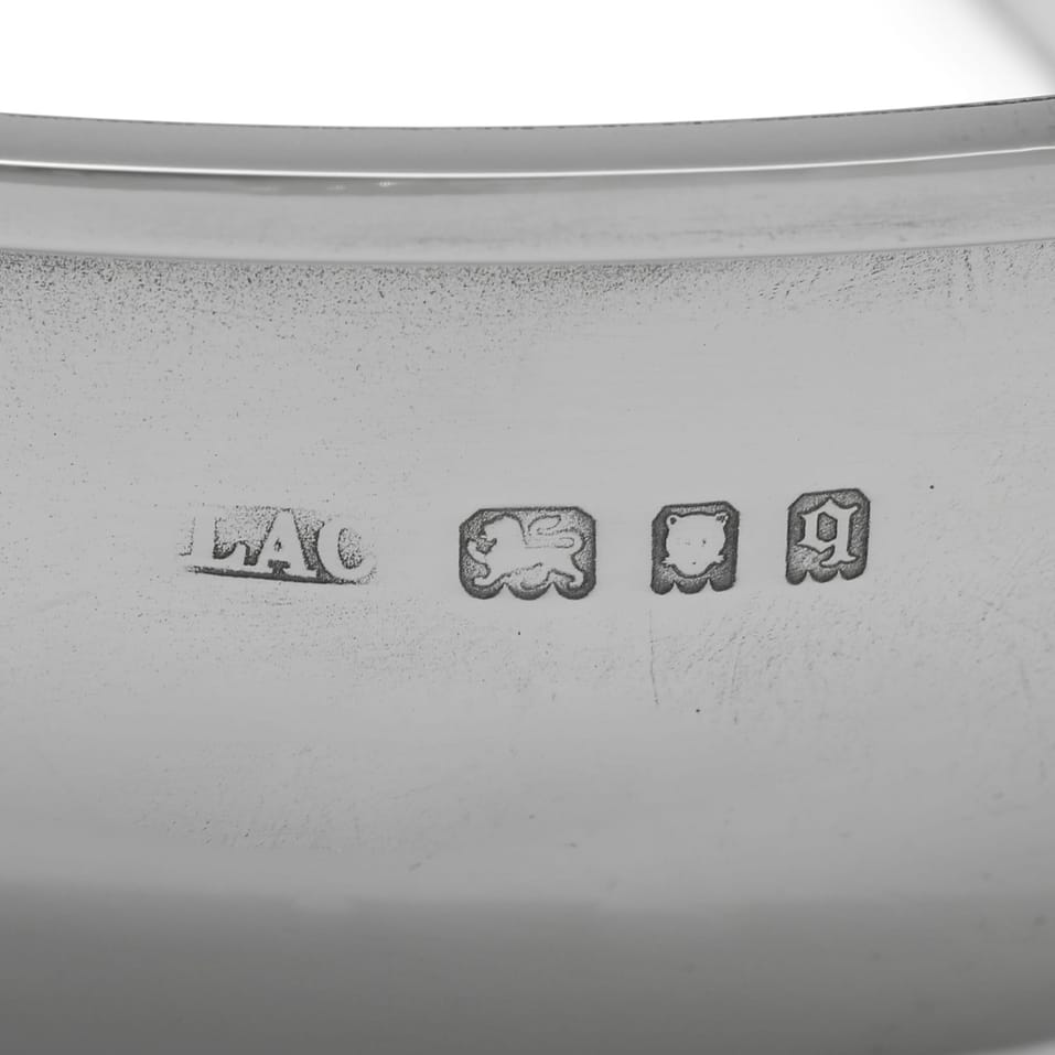 Sterling Silver Quaich - L. A. Crichton, hallmarked in 1932 London - George V - Image 5