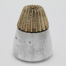 Sterling Silver Salt Shaker & Pepper Grinder - Christopher Lawrence, hallmarked in 1973 London - Elizabeth II - Thumbnail 6