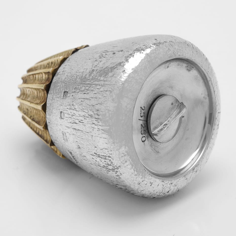 Sterling Silver Salt Shaker & Pepper Grinder - Christopher Lawrence, hallmarked in 1973 London - Elizabeth II - Image 8