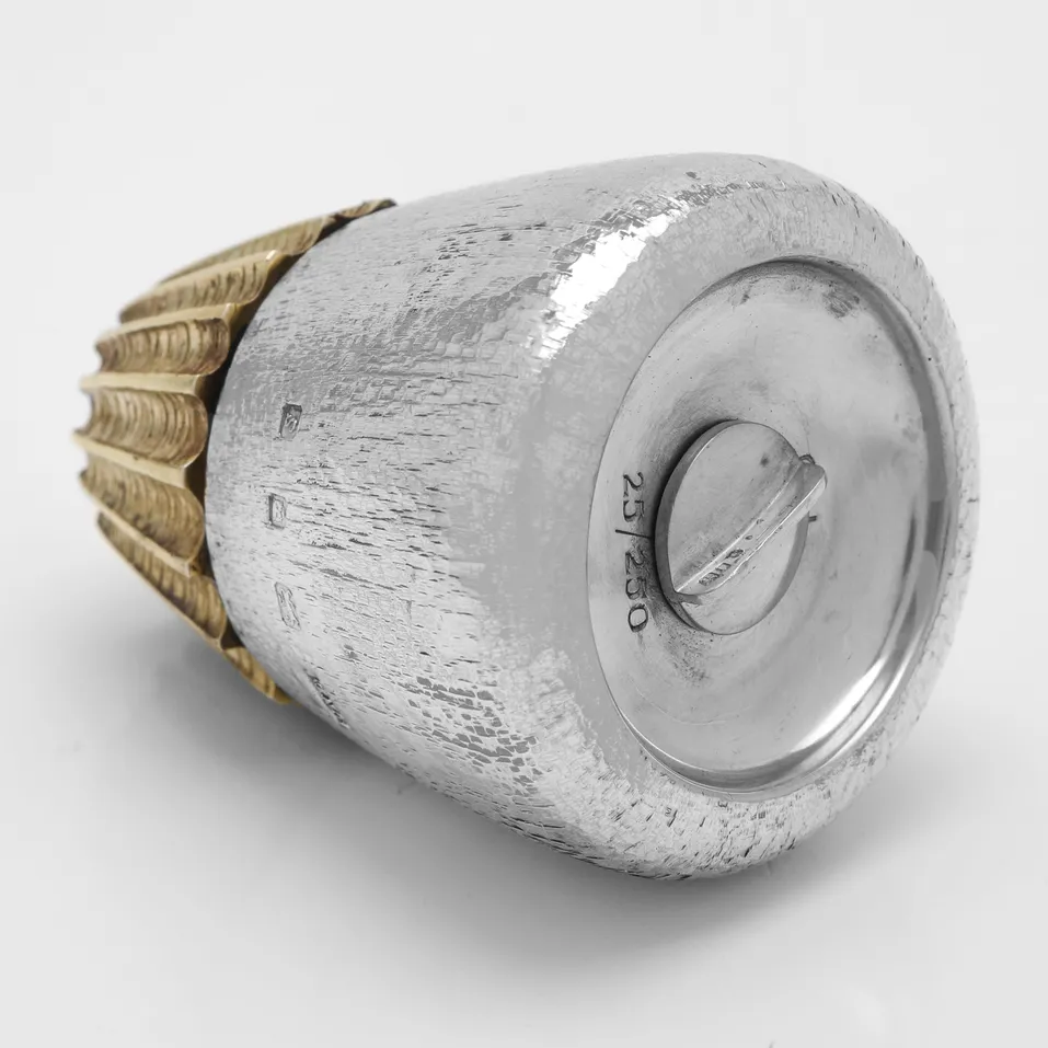 Sterling Silver Salt Shaker & Pepper Grinder - Christopher Lawrence, hallmarked in 1973 London - Elizabeth II - Image 8