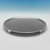 Antique Sterling Silver 16.25 Inch Diameter Salver - Hannam & Crouch, hallmarked in 1792 London - George III - Thumbnail 2