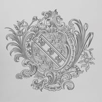 Sterling Silver Pair of Chippendale Salvers - Crate & Mansell, hallmarked in 1939 London - George VI - Thumbnail 4