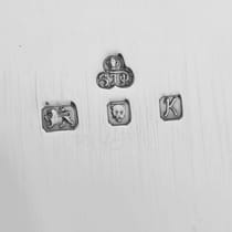 Sterling Silver Salver - S. J. Phillips, hallmarked in 1984 London - Elizabeth II - Thumbnail 5