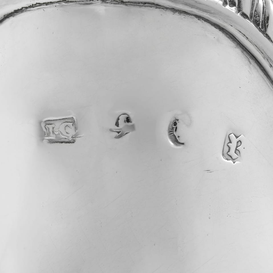 Antique Sterling Silver Pair Of Sauce Boats - John Carter II, hallmarked in 1772 London - George III - Image 8