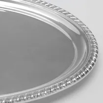 Sterling Silver Set of 4 Sauce Boats on Trays - Roberts & Belk, hallmarked in 1968 Sheffield - Elizabeth II - Thumbnail 6