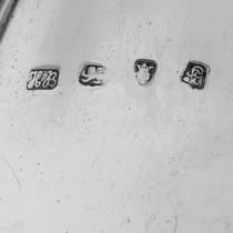 Antique Sterling Silver Sauce Boat - Hester Bateman, hallmarked in 1781 London - George III - Thumbnail 6