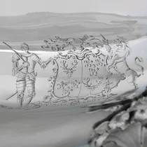 Antique Sterling Silver Soup Tureen and Pair of Sauce Tureens - William Ker Reid, hallmarked in 1829 London - George IV - Thumbnail 5