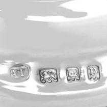 Sterling Silver Spice Box - hallmarked in 1930 London - George V - Thumbnail 6