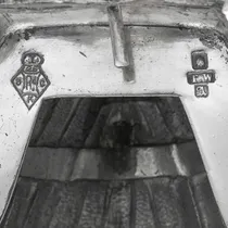 Antique Silver Plate Novelty 'Boat' Spoon Warmer - Thomas Wooley, made circa 1880 - Victorian - Thumbnail 5