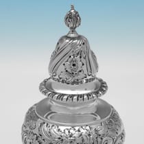 Antique Sterling Silver Sugar Caster - Goldsmiths & Silversmiths Co., hallmarked in 1903 London - Edwardian - Thumbnail 5