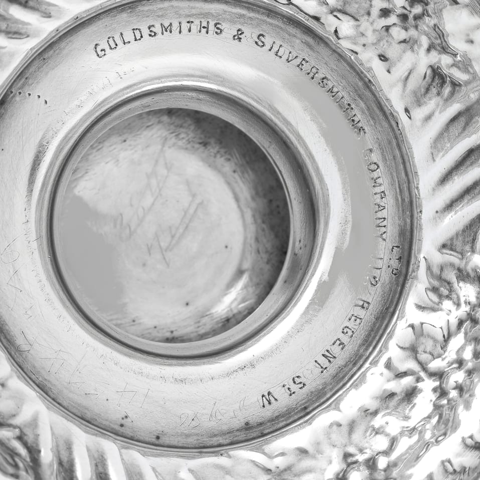 Antique Sterling Silver Sugar Caster - Goldsmiths & Silversmiths Co., hallmarked in 1903 London - Edwardian - Image 6
