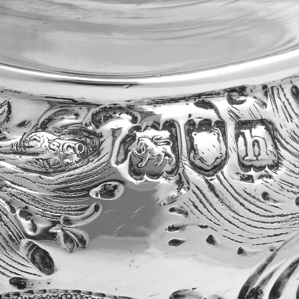 Antique Sterling Silver Sugar Caster - Goldsmiths & Silversmiths Co., hallmarked in 1903 London - Edwardian - Image 7