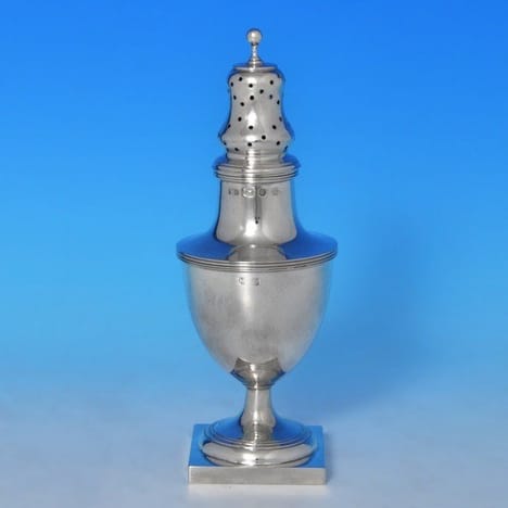 Antique Sterling Silver Sugar Caster - Thomas Hayes Hallmarked In 1895 Birmingham - Victorian - image 1