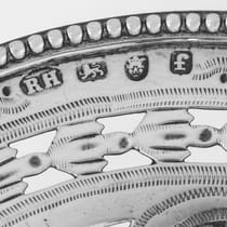 Antique Sterling Silver Sweetmeat Basket - Robert Hennell I, hallmarked in 1781 London - George III - Thumbnail 5