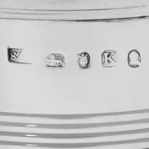 Antique Sterling Silver 'Can' Shaped Tankard - Robert Garrard, hallmarked in 1805 London - George III - Thumbnail 6