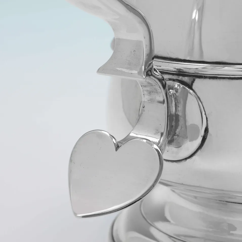 Antique Sterling Silver Tankard - David Crawford, hallmarked in 1772 Newcastle - George III - Image 6