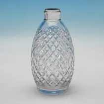 Sterling Silver & Glass Tantalus - Tiffany & Co., made circa 1950 - George VI - Thumbnail 5