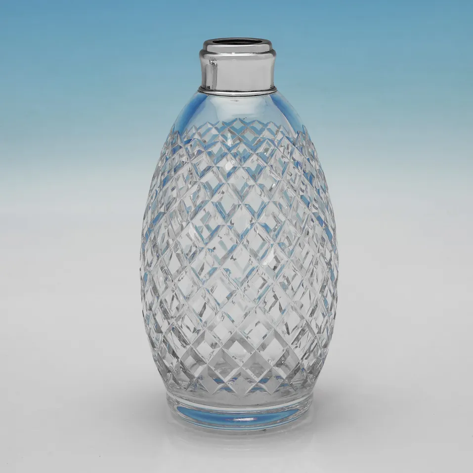Sterling Silver & Glass Tantalus - Tiffany & Co., made circa 1950 - George VI - Image 5