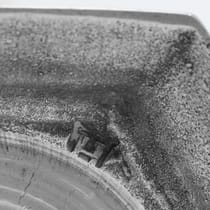 Antique Sterling Silver Pair of Tapersticks - Francis Turner, hallmarked in 1723 London - George I - Thumbnail 7