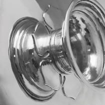 Sterling Silver Tazza - Parson Brothers, hallmarked in 1934 London - George V - Thumbnail 3
