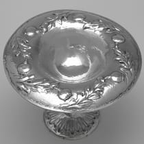 Antique Sterling Silver Pair of Tazzas - Gilbert Marks, hallmarked in 1899 London - Victorian - Thumbnail 3