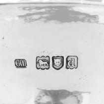 Antique Sterling Silver Pair of Tazzas - Gilbert Marks, hallmarked in 1899 London - Victorian - Thumbnail 9