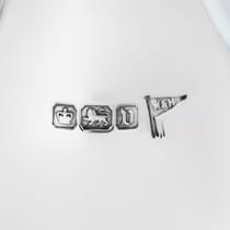 Antique Sterling Silver Tazza - Walker & Hall, hallmarked in 1913 Sheffield - George V - Thumbnail 5
